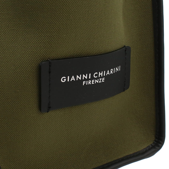 ジャンニキアリーニ GIANNI CHIARINI  トートバッグ　ブランド6850　CNVMILITARE-CORDA カーキ　bag-01
