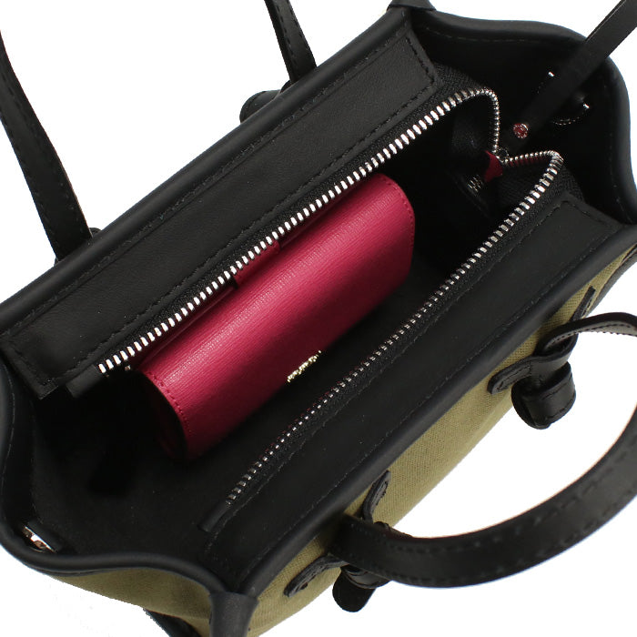 ジャンニキアリーニ GIANNI CHIARINI  トートバッグ　ブランド8065　CNVMILITARE カーキ　bag-01