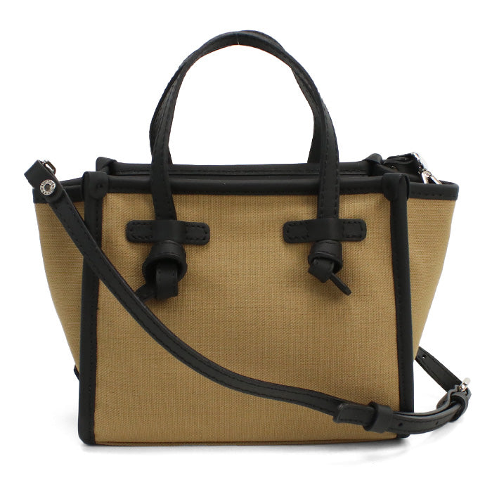 ジャンニキアリーニ GIANNI CHIARINI  トートバッグ　ブランド8065　CNVCAPPUCCINO ブラウン系　bag-01