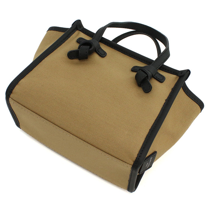 ジャンニキアリーニ GIANNI CHIARINI  トートバッグ　ブランド8065　CNVCAPPUCCINO ブラウン系　bag-01