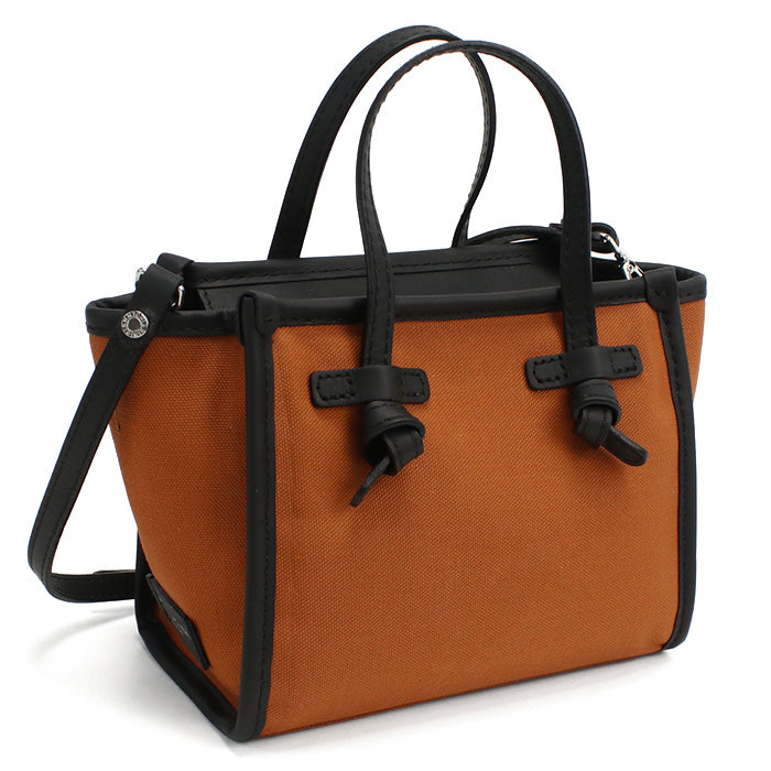 ジャンニキアリーニ GIANNI CHIARINI  トートバッグ　ブランド8065　CNVGINGER オレンジ系　bag-01
