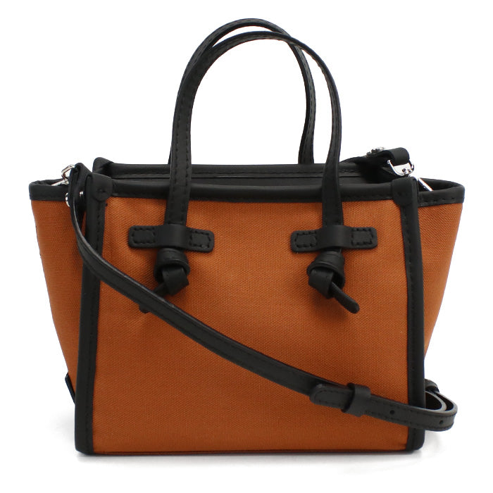 ジャンニキアリーニ GIANNI CHIARINI  トートバッグ　ブランド8065　CNVGINGER オレンジ系　bag-01