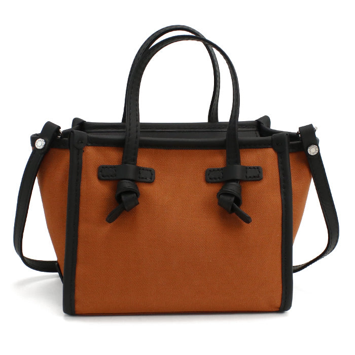 ジャンニキアリーニ GIANNI CHIARINI  トートバッグ　ブランド8065　CNVGINGER オレンジ系　bag-01