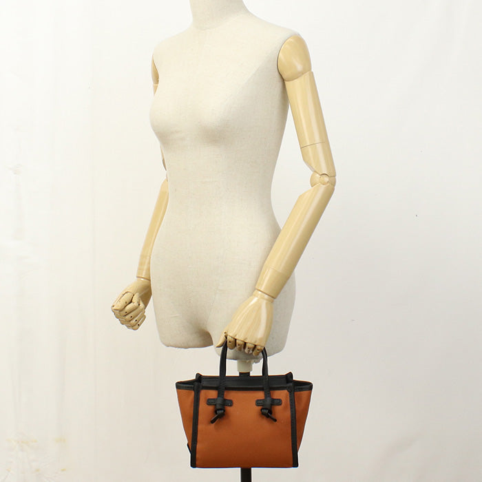 ジャンニキアリーニ GIANNI CHIARINI  トートバッグ　ブランド8065　CNVGINGER オレンジ系　bag-01