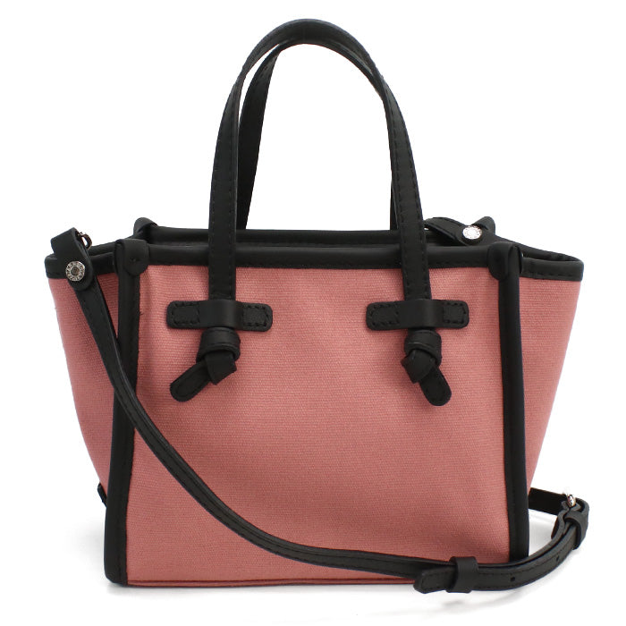 ジャンニキアリーニ GIANNI CHIARINI  トートバッグ　ブランド8065　CNV ピンク系　bag-01