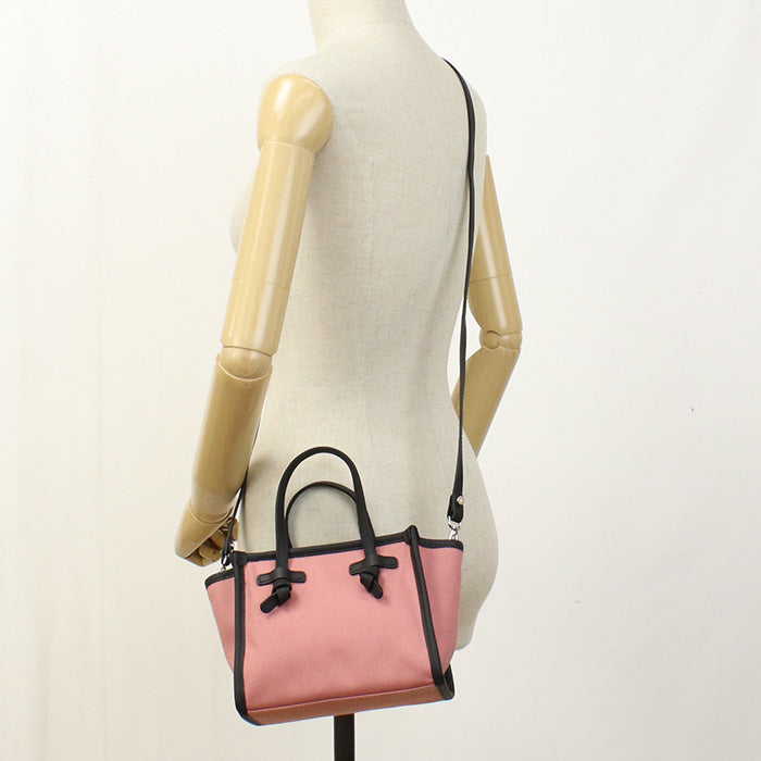 ジャンニキアリーニ GIANNI CHIARINI  トートバッグ　ブランド8065　CNV ピンク系　bag-01