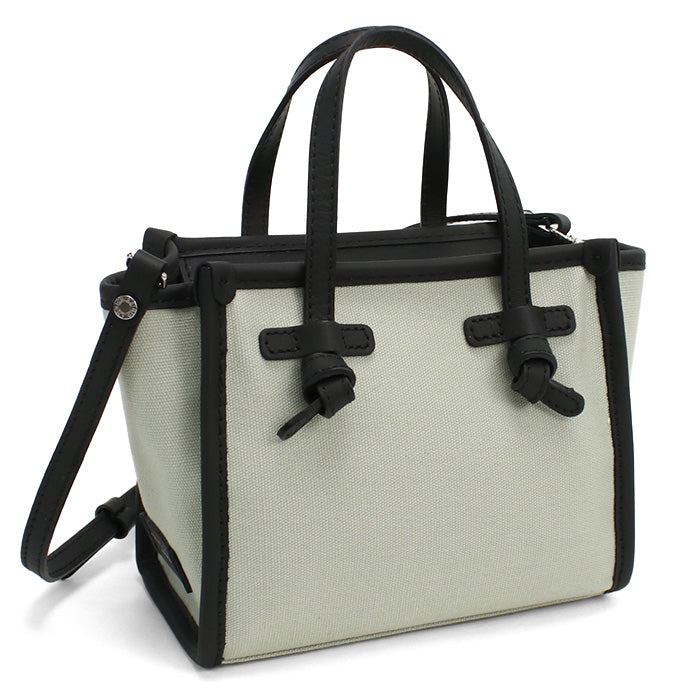 ジャンニキアリーニ GIANNI CHIARINI  トートバッグ　ブランド8065　CNVGREY MIST グレー系　bag-01