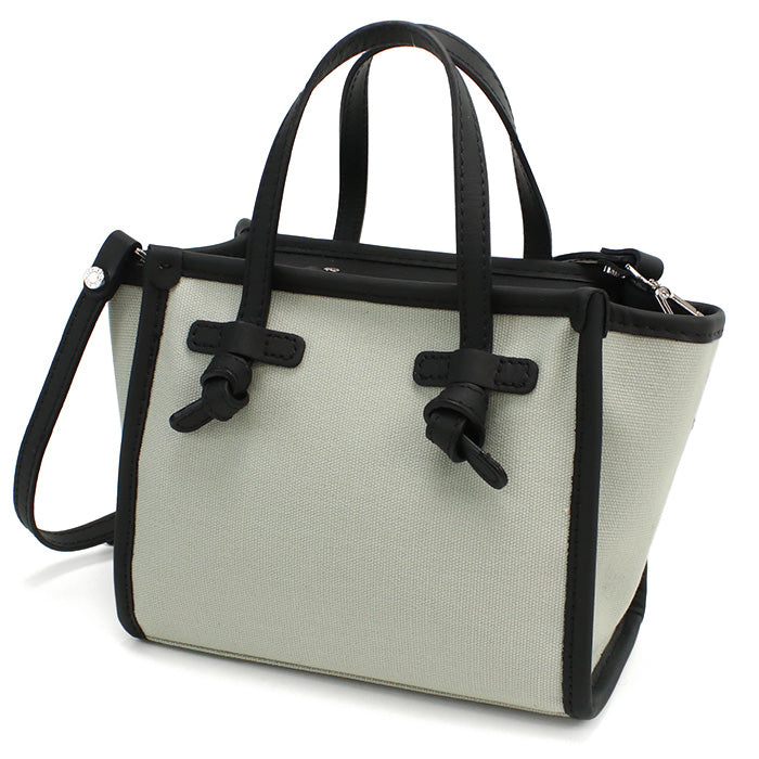 ジャンニキアリーニ GIANNI CHIARINI  トートバッグ　ブランド8065　CNVGREY MIST グレー系　bag-01