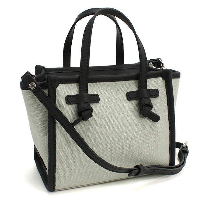ジャンニキアリーニ GIANNI CHIARINI  トートバッグ　ブランド8065　CNVGREY MIST グレー系　bag-01