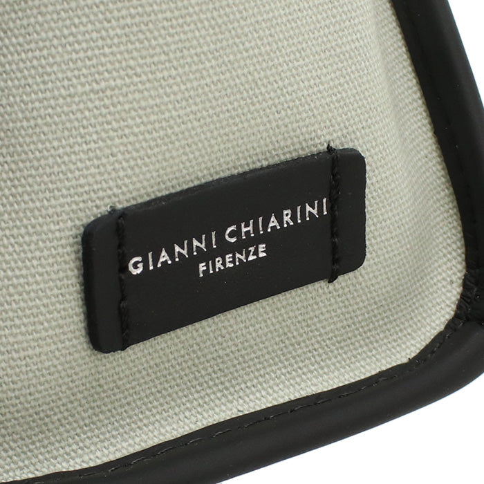 ジャンニキアリーニ GIANNI CHIARINI  トートバッグ　ブランド8065　CNVGREY MIST グレー系　bag-01