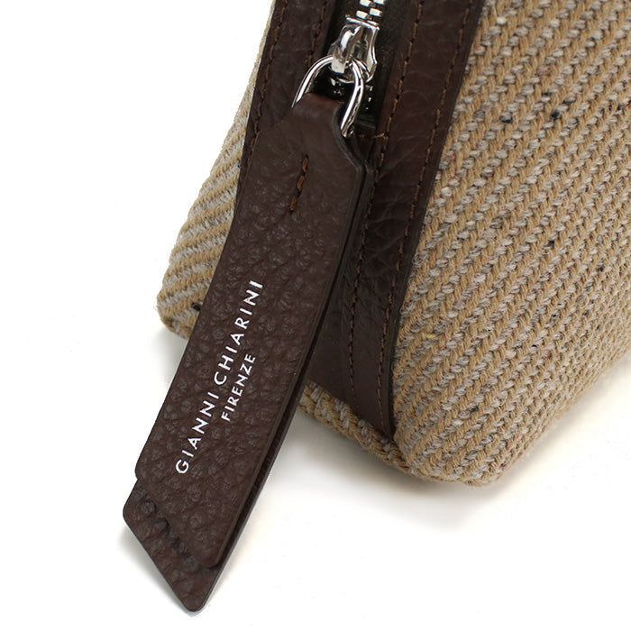 ジャンニキアリーニ GIANNI CHIARINI  ハンドバッグ　ブランド8258　BOTT.MORO ベージュ系　bag-01