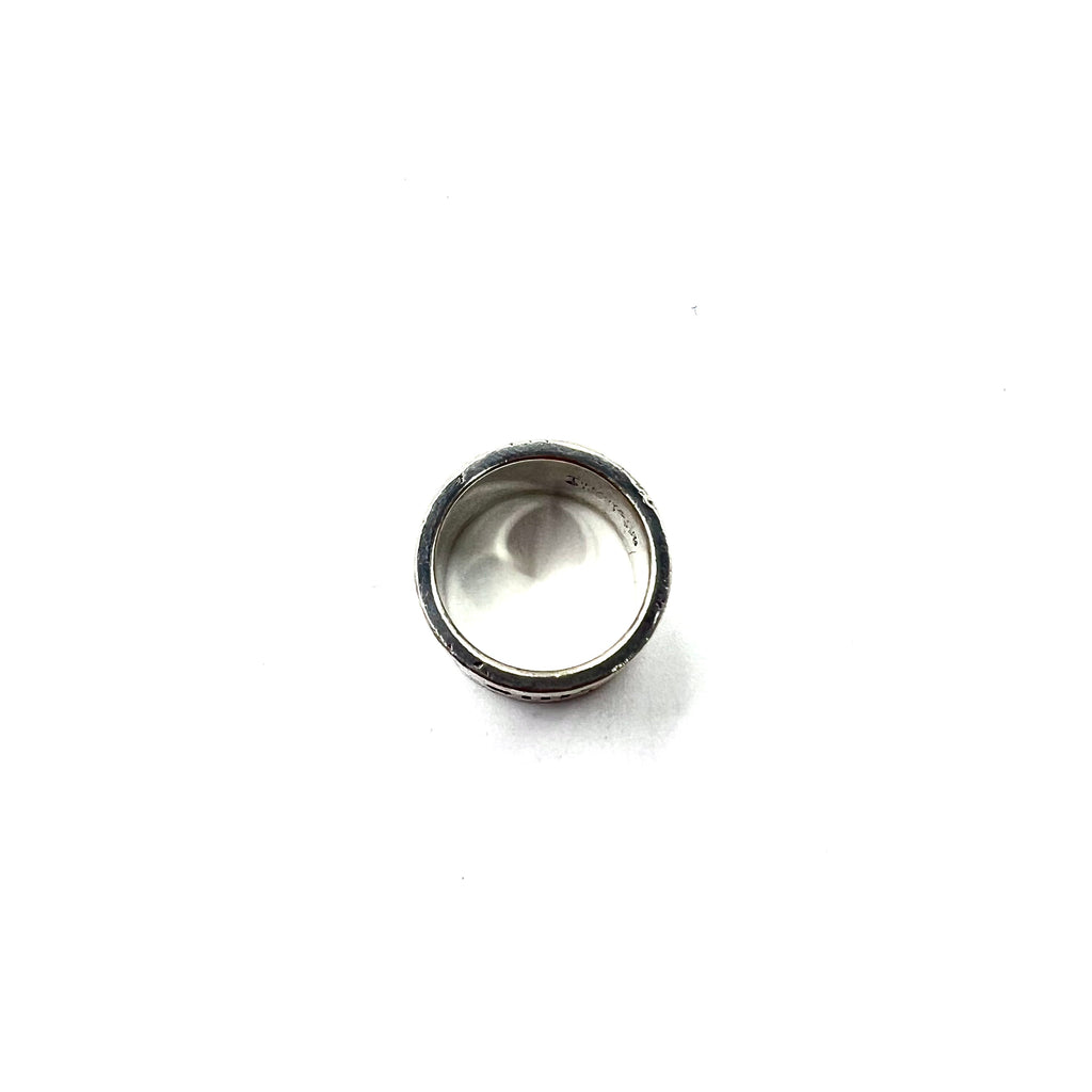 TIFFANY & CO. Anello Atlas Wide, misura 9, argento SILVER 925, mignolo