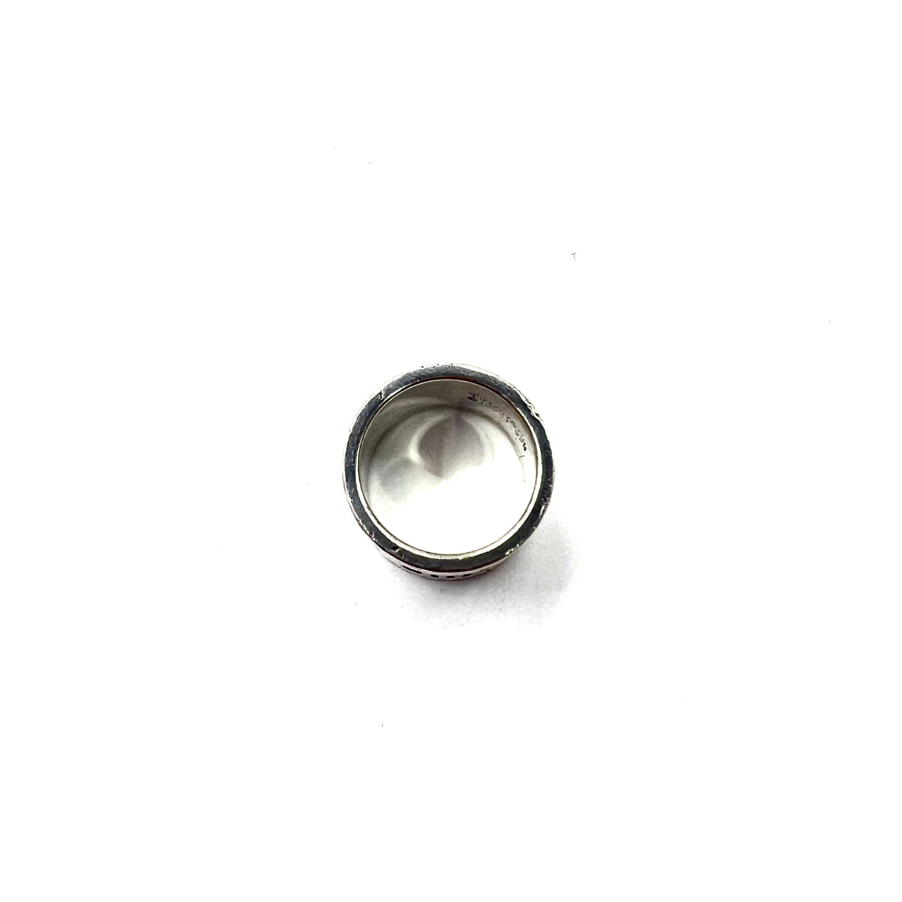 TIFFANY & CO. Anello Atlas Wide, misura 9, argento SILVER 925, mignolo