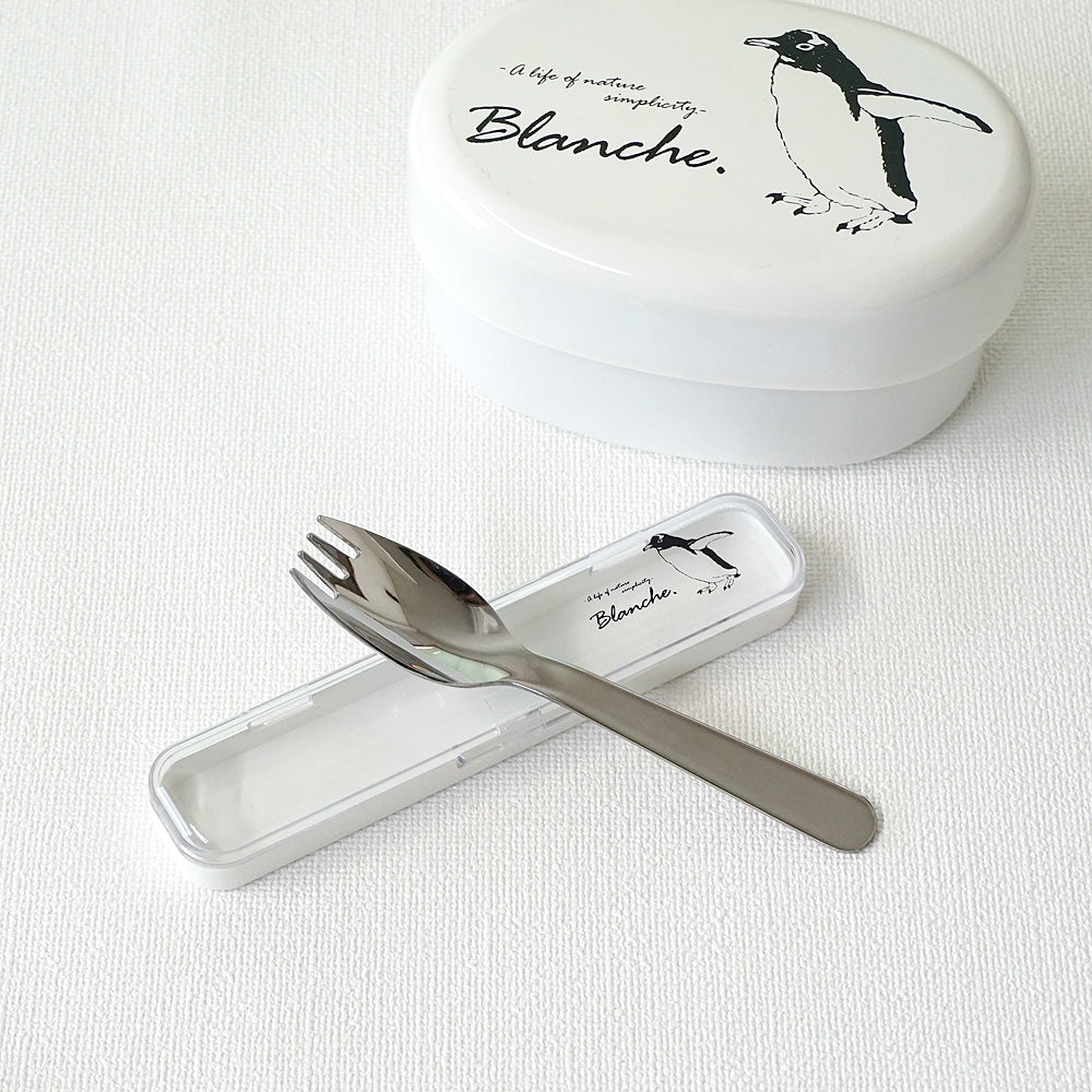 Blanche.  先割れスプーン&ケース セット