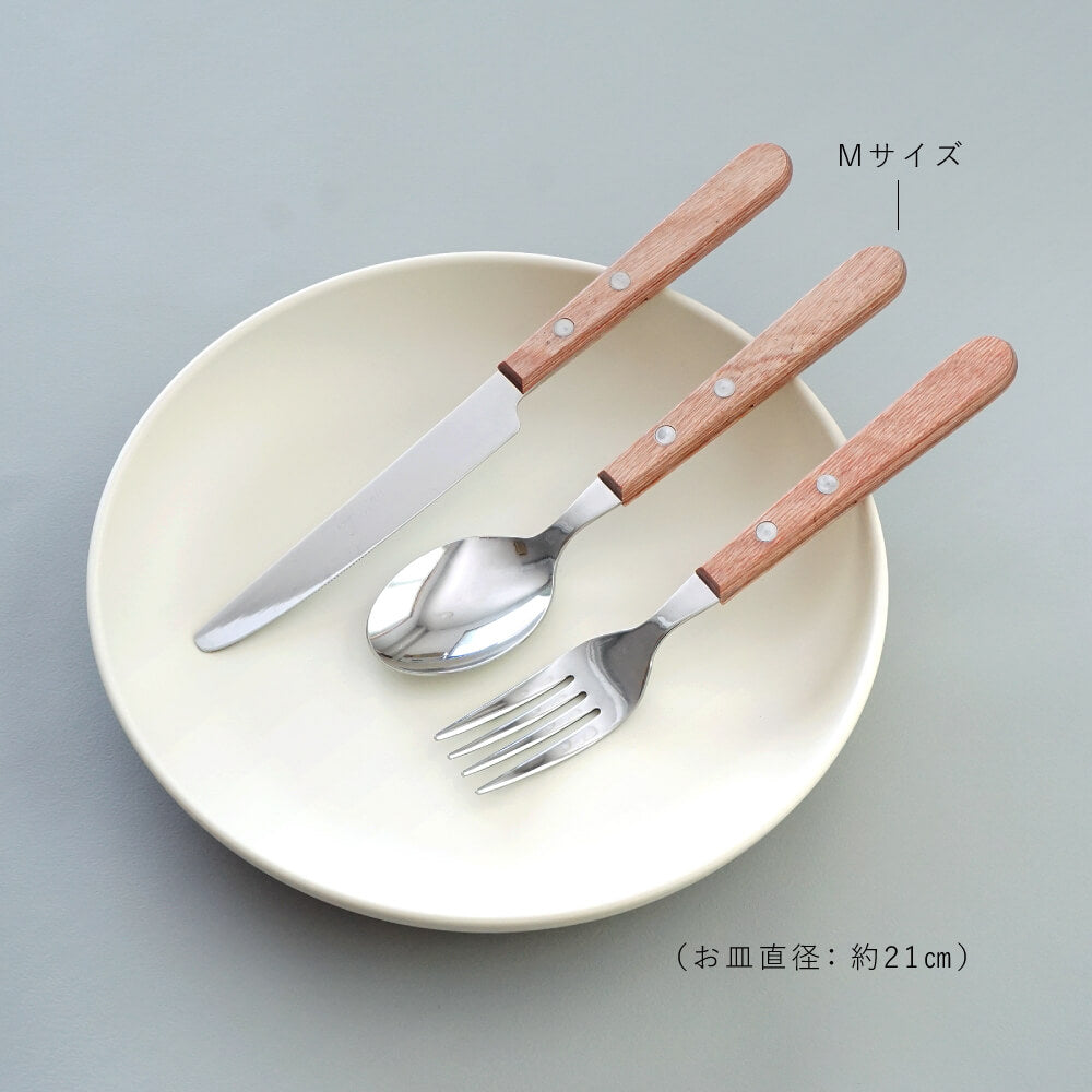 JUSTFORYOU パッカーウッドカトラリー M