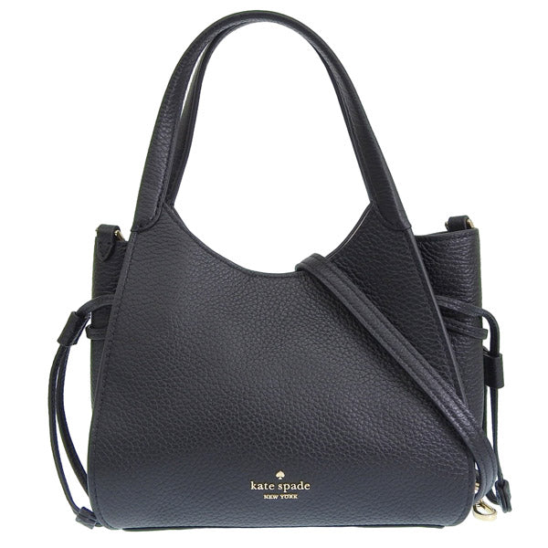 kate spadeケイトスペード バッグ レディース ショルダーバッグ 2way 斜めがけ アウトレット レザー ブラック stash mini carryall bag KN634 001 kate spade