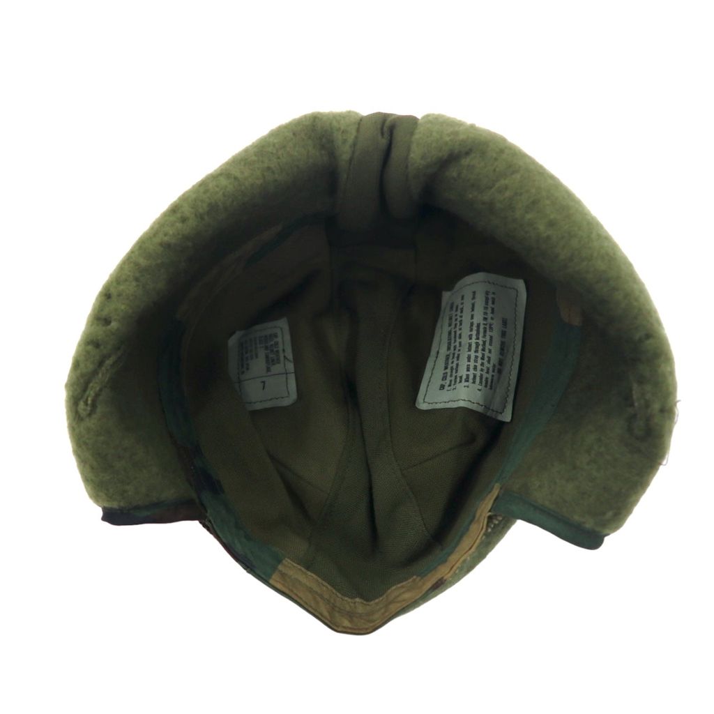 US ARMY anni '80 berretto da volo militare americano fodera casco M-65 55-57 cm cachi mimetico militare CAP COLD WEATHER INSULATING HELMET LINER 8415-01-099-7845 PROPPER INTERNATIONAL, INC.