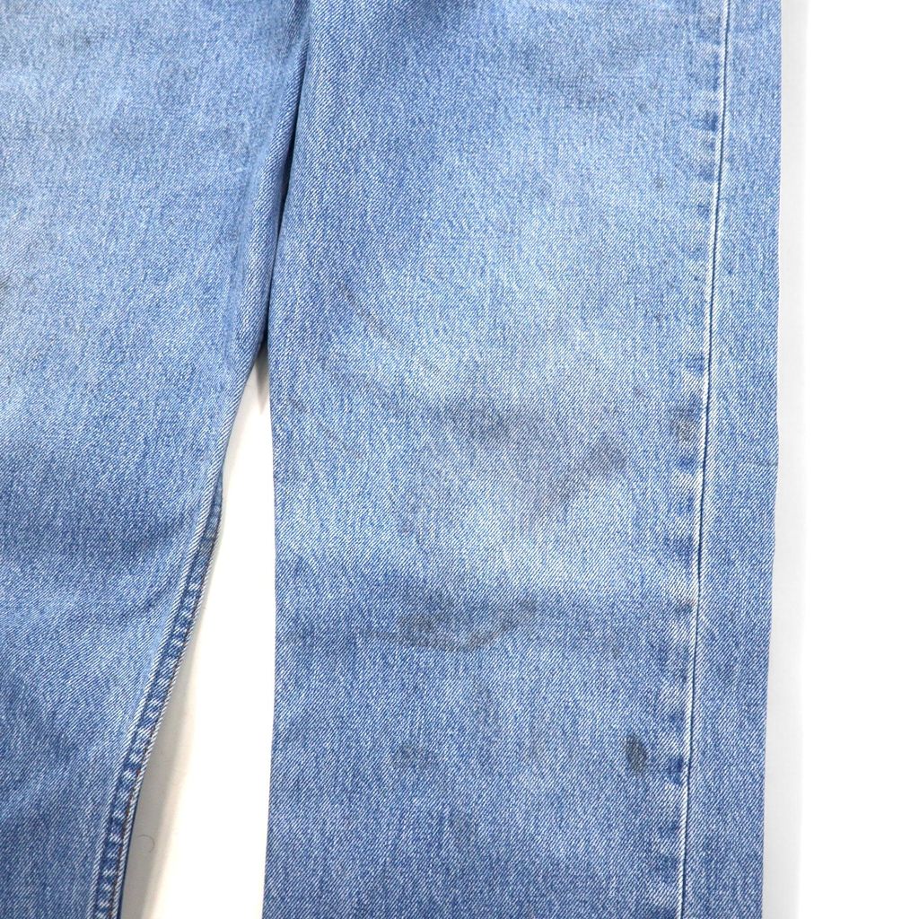 Levi's anni '90 USA 501 jeans in denim, taglia 32, blu, cotone, chiusura a bottoni, numero bottone 524, 501-0125