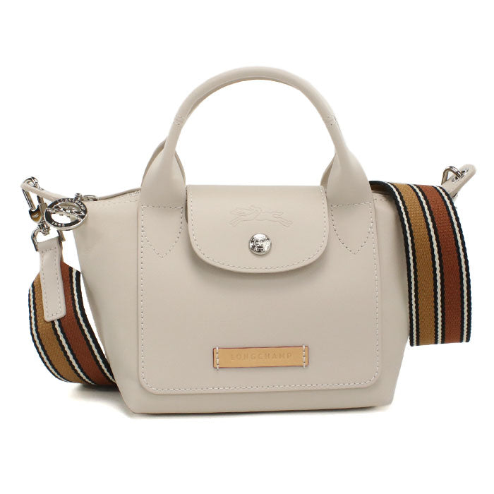 LONGCHAMP ロンシャン ル プリアージュ エナジー XS トップハンドルバッグ クレイ 1500 HSR 299 ハンドバッグ レディース ベージュ