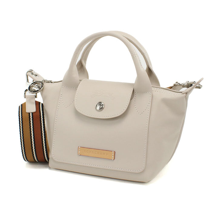 LONGCHAMP ロンシャン ル プリアージュ エナジー XS トップハンドルバッグ クレイ 1500 HSR 299 ハンドバッグ レディース ベージュ
