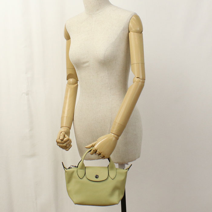 Longchamp ロンシャン ル プリアージュ エクストラ XS ハンドバッグ 1500 987 244 レディース イエロー