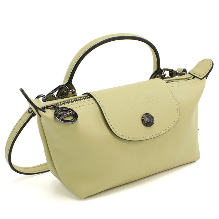 Longchamp ロンシャン ショルダーバッグ ル プリアージュ エクストラ ポーチ 34205 987 244 レディース イエロー