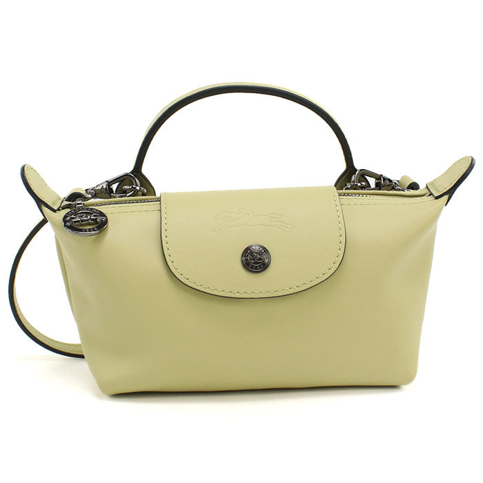 Longchamp ロンシャン ショルダーバッグ ル プリアージュ エクストラ ポーチ 34205 987 244 レディース イエロー