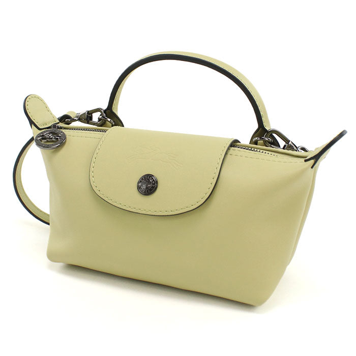 Longchamp ロンシャン ショルダーバッグ ル プリアージュ エクストラ ポーチ 34205 987 244 レディース イエロー