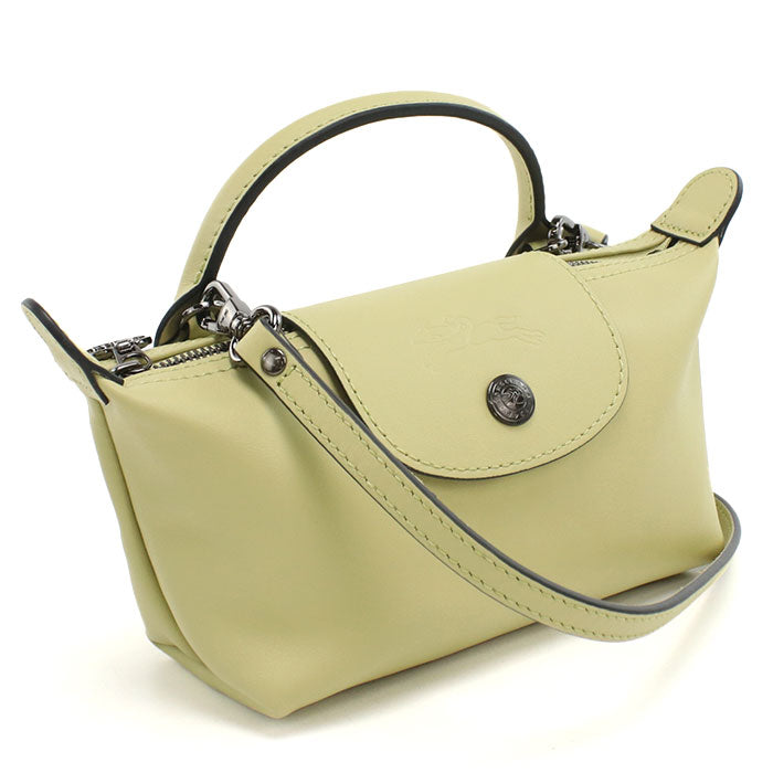 Longchamp ロンシャン ショルダーバッグ ル プリアージュ エクストラ ポーチ 34205 987 244 レディース イエロー