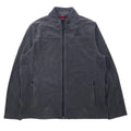 GERRY Giacca Full Zip in Pile Termico XL Grigio Poliestere con Logo Ricamato Giacca Outdoor in Pile Termico Full-Zip 1139586