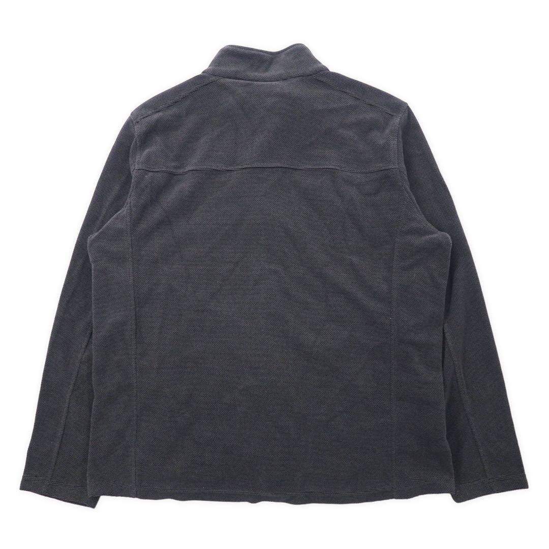 GERRY Giacca Full Zip in Pile Termico XL Grigio Poliestere con Logo Ricamato Giacca Outdoor in Pile Termico Full-Zip 1139586