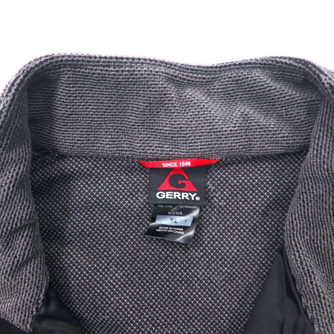 GERRY Giacca Full Zip in Pile Termico XL Grigio Poliestere con Logo Ricamato Giacca Outdoor in Pile Termico Full-Zip 1139586