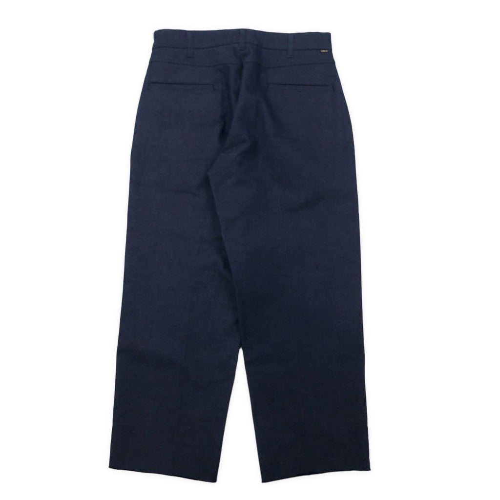 Levi's カットオフ スタプレ チノ トラウザーパンツ 28 ブルー 濃紺 STA-PREST CROPPED WIDE LEG CHINO クロップド ワイド レッグ 47873-0002