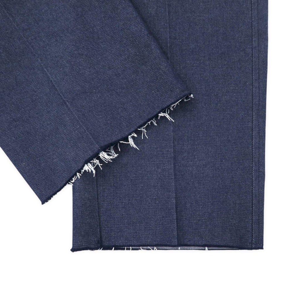 Levi's カットオフ スタプレ チノ トラウザーパンツ 28 ブルー 濃紺 STA-PREST CROPPED WIDE LEG CHINO クロップド ワイド レッグ 47873-0002