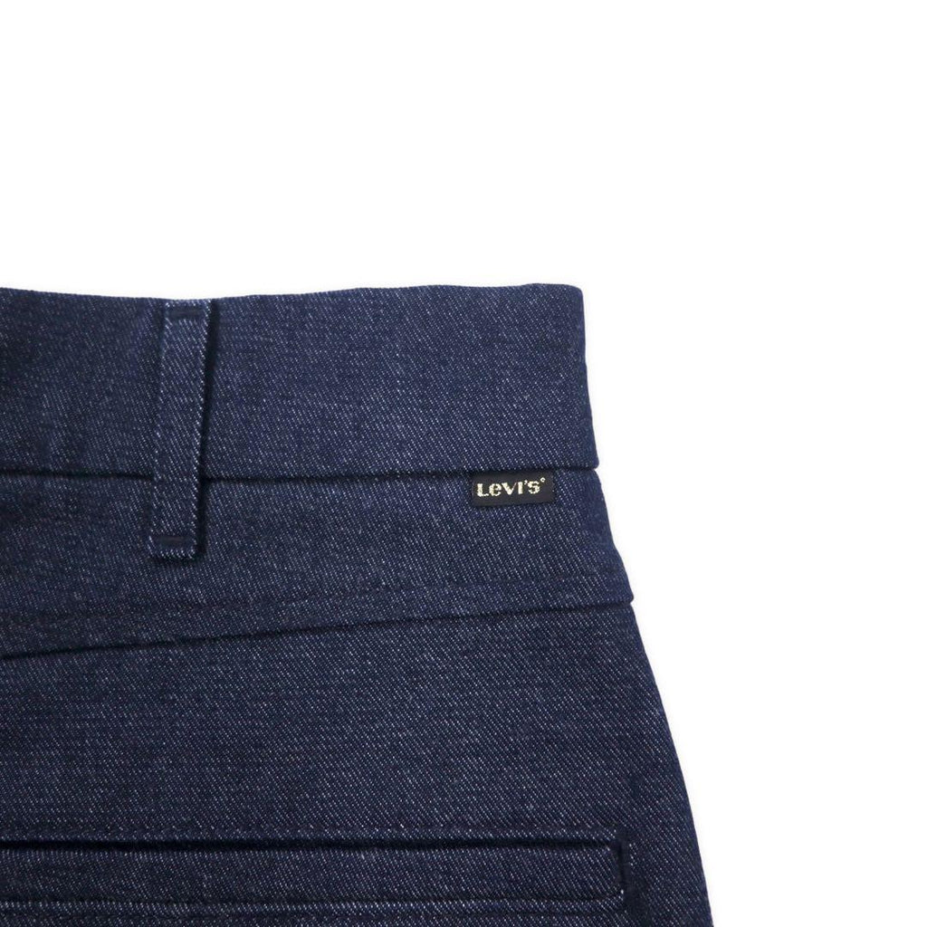 Levi's カットオフ スタプレ チノ トラウザーパンツ 28 ブルー 濃紺 STA-PREST CROPPED WIDE LEG CHINO クロップド ワイド レッグ 47873-0002
