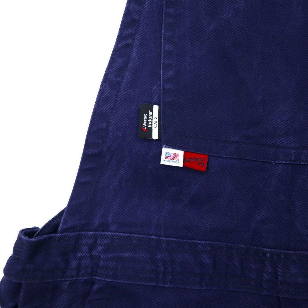 SAF-TECH USA Salopette M Blu navy Cotone Ignifuga Falò