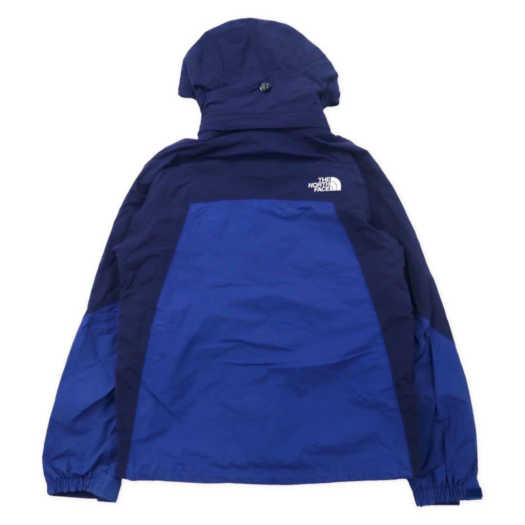 THE NORTH FACE Giacca a vento S Blu Nylon Cappuccio removibile HYVENT Traspirante Impermeabile Zip-in-zip