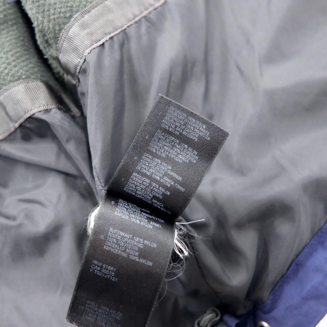 THE NORTH FACE Giacca a vento S Blu Nylon Cappuccio removibile HYVENT Traspirante Impermeabile Zip-in-zip
