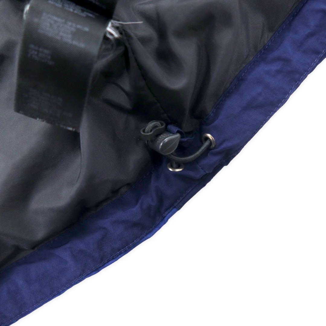 THE NORTH FACE Giacca a vento S Blu Nylon Cappuccio removibile HYVENT Traspirante Impermeabile Zip-in-zip