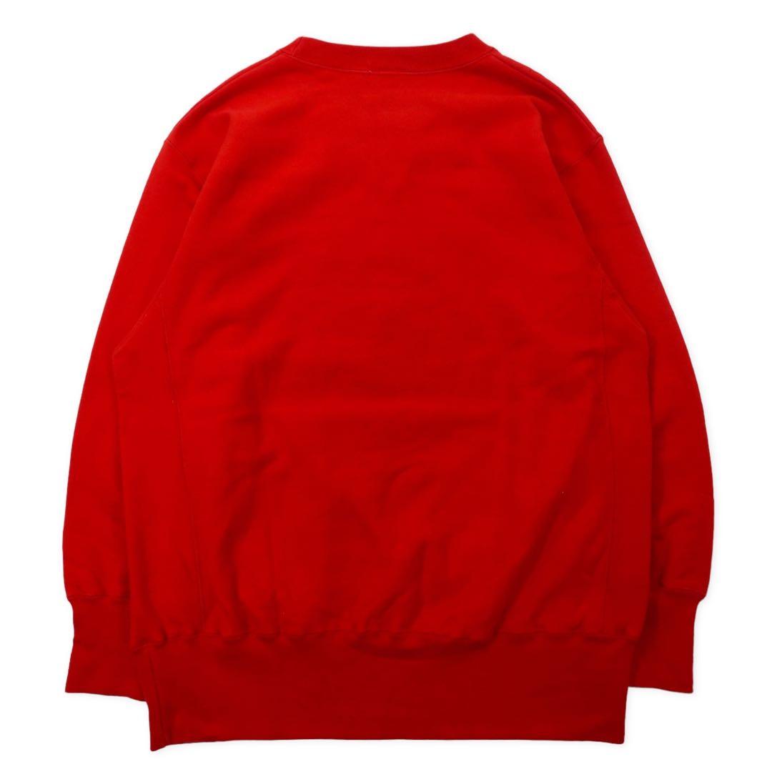 MLB Felpa da baseball XL rossa cotone felpata internamente con inserto a V sul collo, in stile Reverse Weave. ST. LOUIS CARDINALS, taglia grande, MERCE ORIGINALE