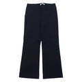 ISSEY MIYAKE WHITE LABEL Pantaloni a gamba svasata 2 Nero Lana Gabardine IM34FF585 Fabbricato in Giappone