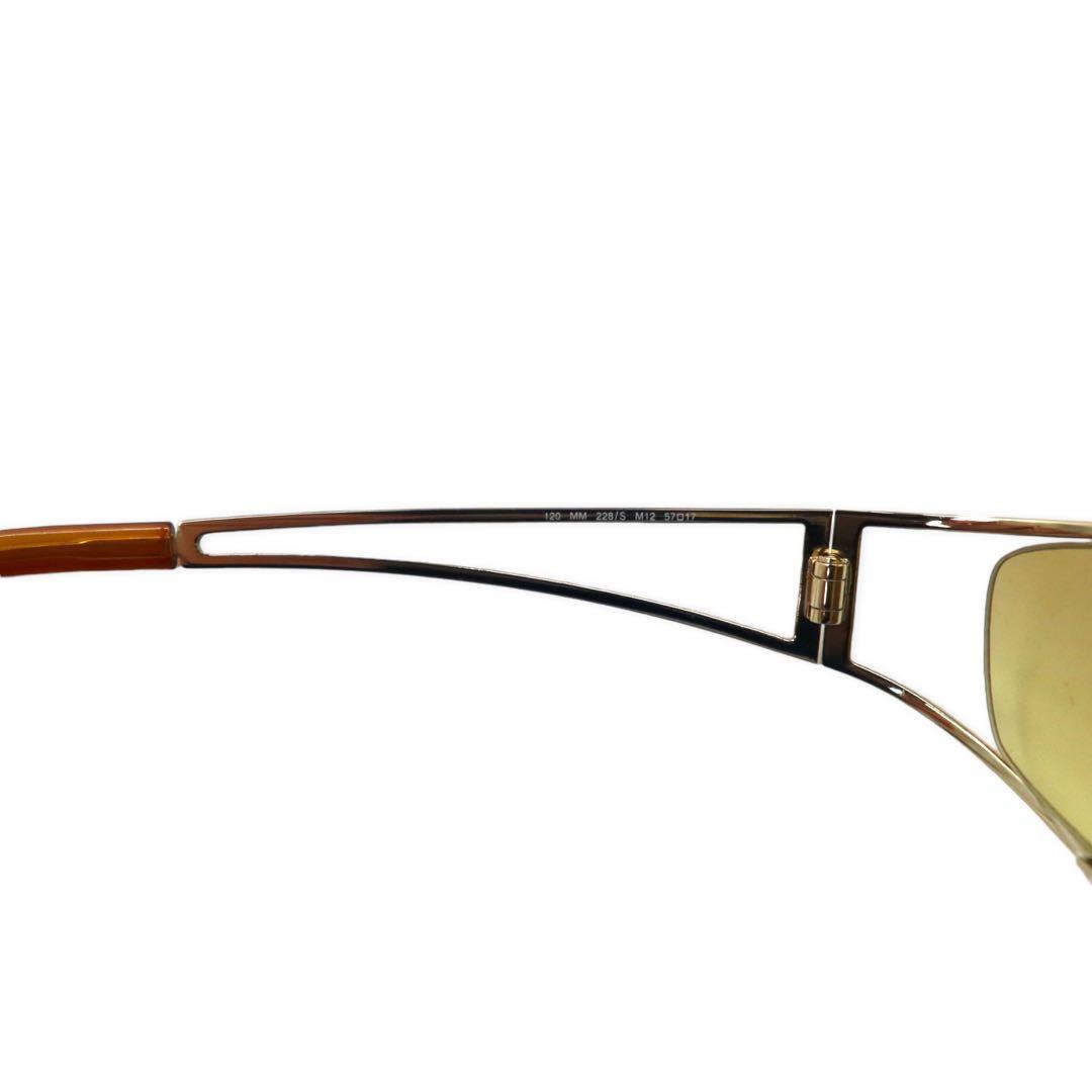 Max Mara Occhiali da sole rettangolari oro 120 MM 228/S M12 57-17