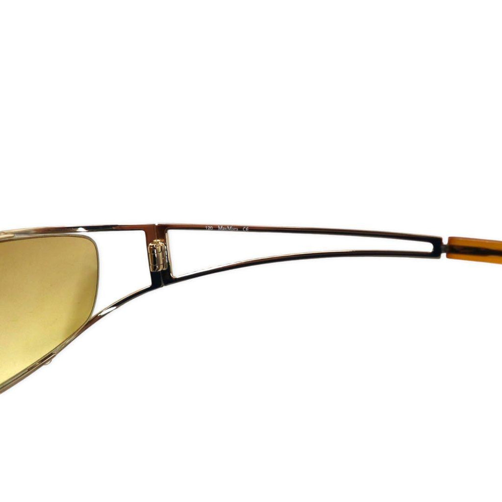 Max Mara Occhiali da sole rettangolari oro 120 MM 228/S M12 57-17