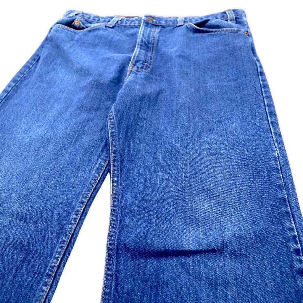 Jeans Levi's 517 bootcut blu anni '80 made in USA, taglia 38, etichetta arancione 20517-0217