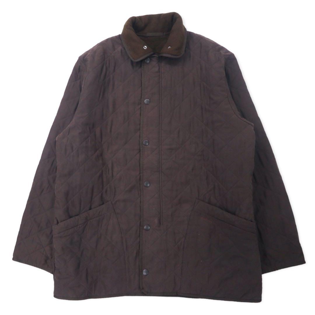 Giacca trapuntata Barbour XL marrone poliestere con fodera in pile MICROFIBRE POLARQUILT MQU0022BR95