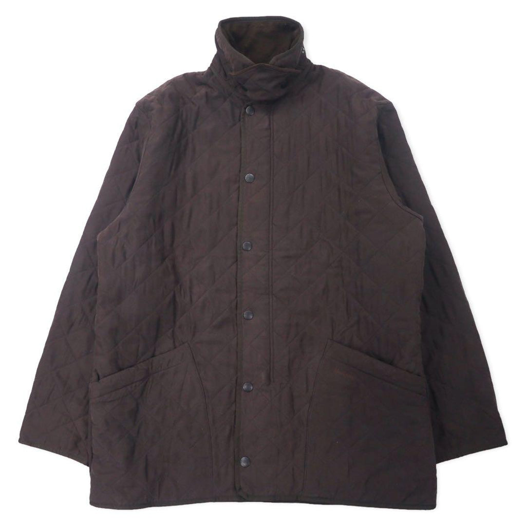 Giacca trapuntata Barbour XL marrone poliestere con fodera in pile MICROFIBRE POLARQUILT MQU0022BR95