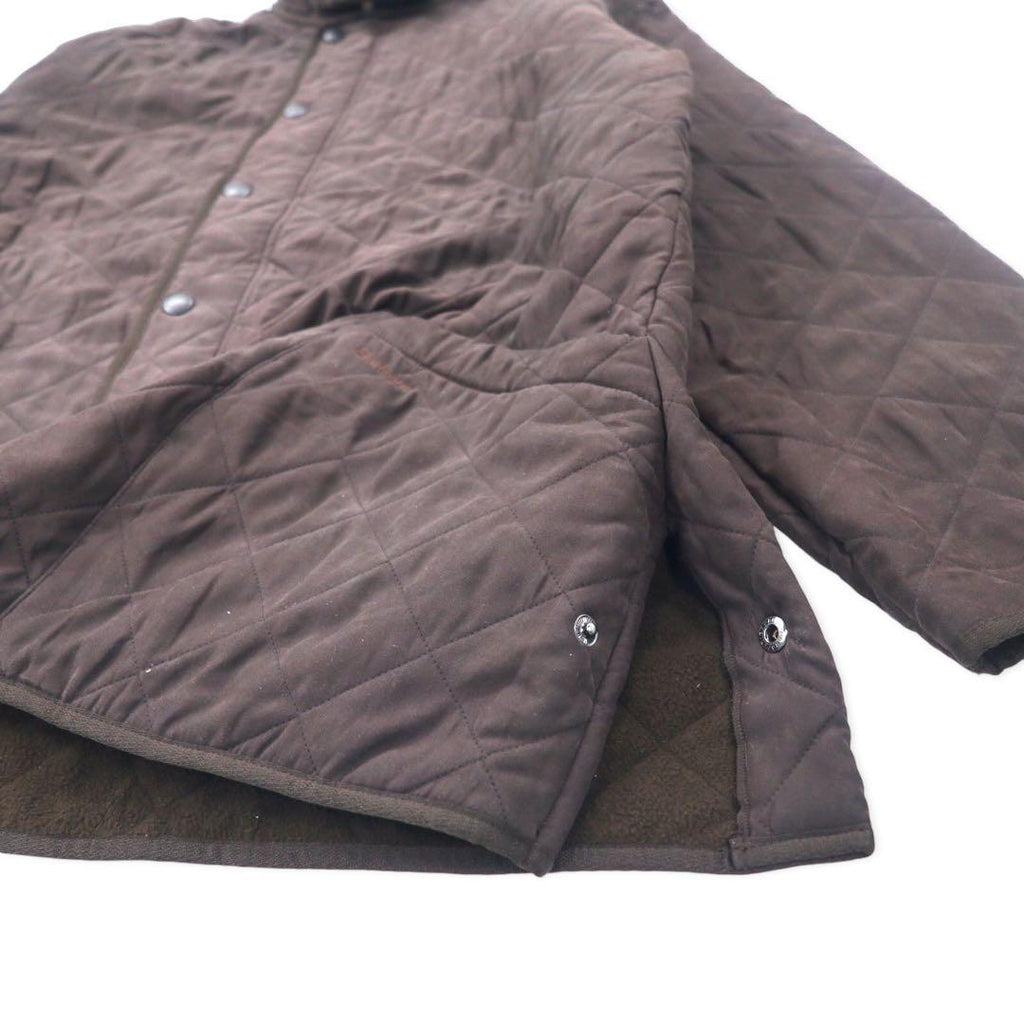 Giacca trapuntata Barbour XL marrone poliestere con fodera in pile MICROFIBRE POLARQUILT MQU0022BR95