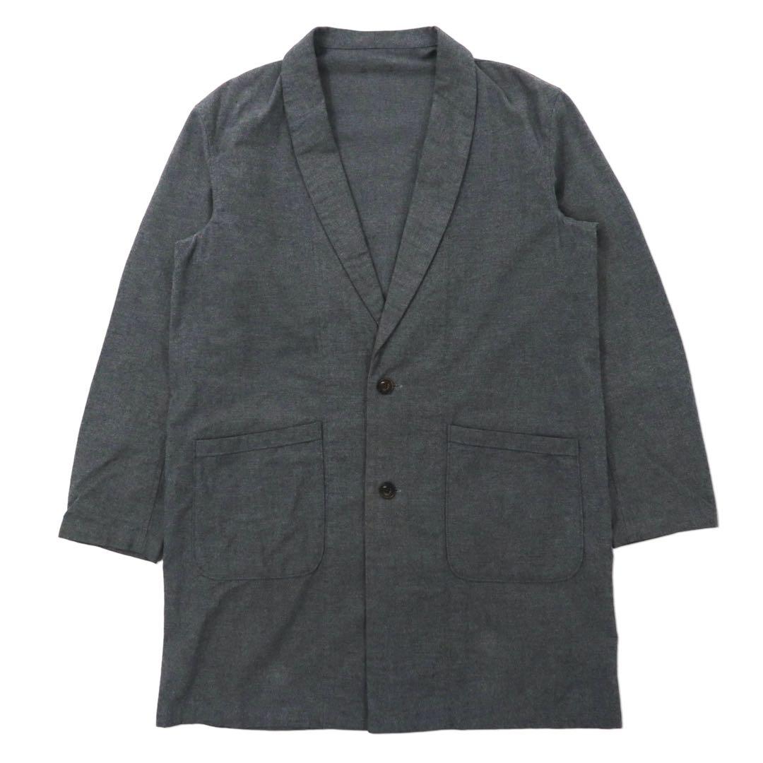 SOPHNET. Cappotto in cotone grigio, taglia S, SOPH-156073, made in Japan
