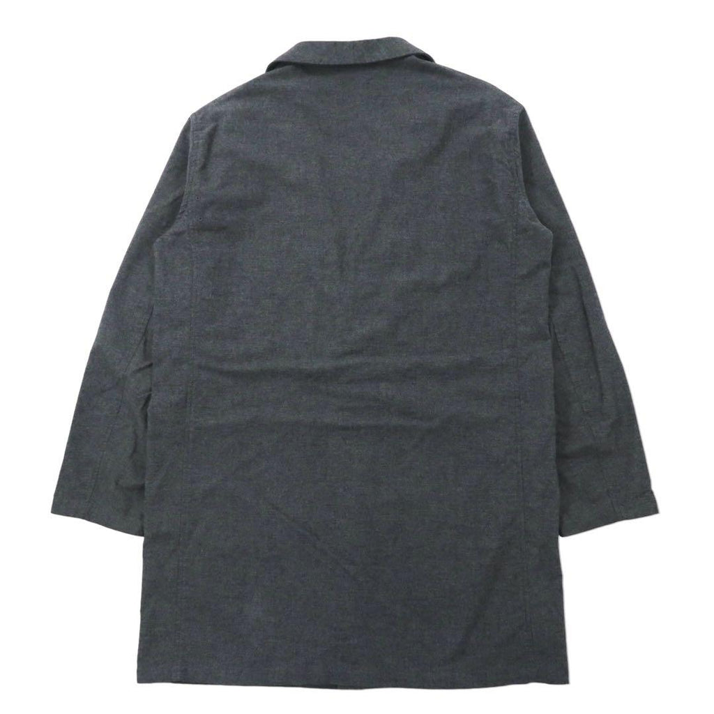 SOPHNET. ガウンコート S グレー コットン SOPH-156073 日本製