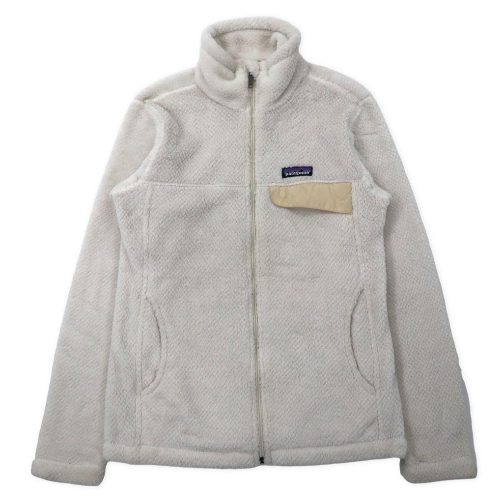 patagonia Giacca in pile full zip XS bianco poliestere 2547FA12